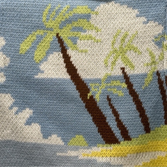 HOUSE OF SUNNY Day Dreamer Graphic-Print Knitted Cardigan Size 4 - Picture 9 of 14